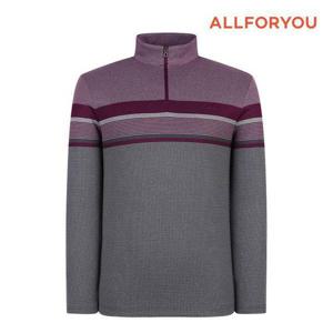 [올포유]남성 프린트 반집업 티셔츠 AGTHM9341-604