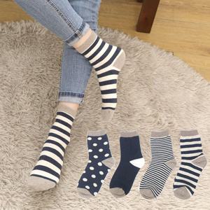 여성 패턴포인트 양말 6켤레 패션양말 여성양말