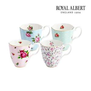 갤러리아_로얄알버트 뉴황실장미 빈티지 머그 2P (선택)