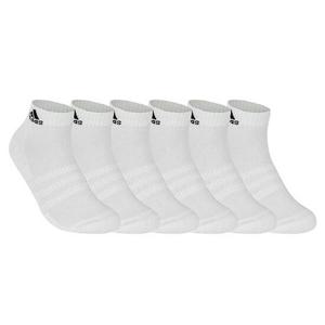 [아디다스]아디다스 스포츠 앵클 단목 흰색 양말 6족1세트 HT3442
