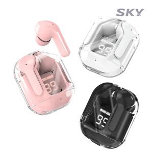 스카이 핏 퓨어 투명 LED 블루투스 5.4 무선 이어폰 IM-S31