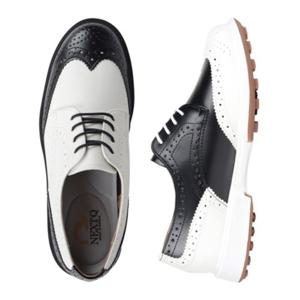 남성 골프신발 발편한 수제 스크린 연습 스파이크리스 골프화