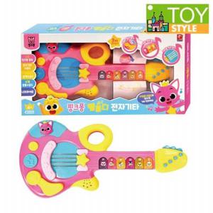 [토이스타일]핑크퐁 멜로디 전자기타 악기 장난감