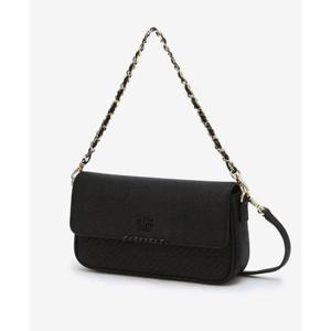 갤러리아_DCWA3F157 닥스 블랙 로고장식 소가죽 미니숄더백