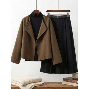 [넬리]브레아 크롭 모직 정장 세트_NC3ST001