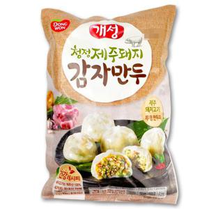 [코스트코] 동원 개성 청정 제주돼지 감자만두 2kg 투명만두피