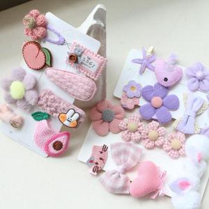 [XBI2I164]아기 동물 캐릭터 삔 머리핀 헤어핀 7종 예쁜