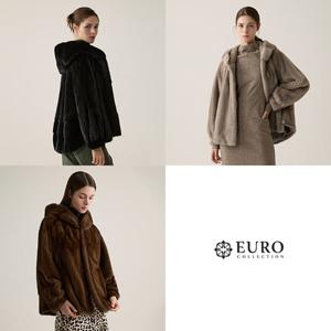 [역시즌초특가][EURO]프리미엄 SAGA FUR 휘메일 풀스킨 후드코트