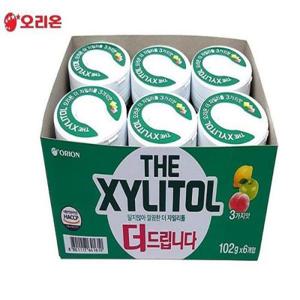 [오리온]오리온 더 자일리톨 껌  102g x 6입 (9123144)