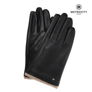 [메트로시티]니트포인트 남성 가죽장갑 MGMJ-L510