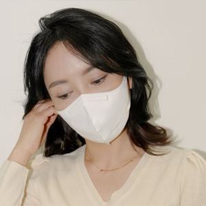 Fresh 필나인라이트핏 2D 보건용마스크 KF-94 대형 베이지 50매 지퍼팩