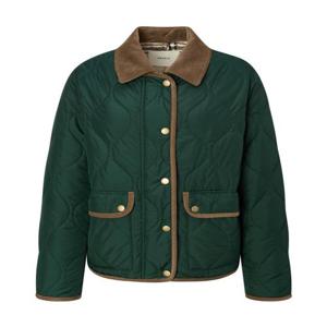 헤지스 여성 헌팅 숏 퀼팅 점퍼 그린  (HSJU5D903E2)