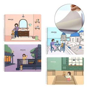 보리 드로잉노트 5 (4개혼합) 연습장 그리기 스케치북 (WA9A165)