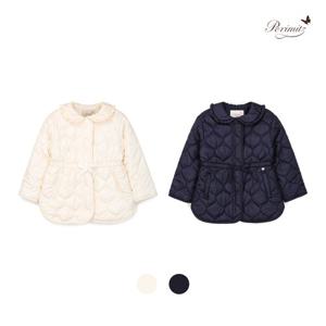 [페리미츠]프릴카라 퀼팅자켓 . 여아 단정 패딩점퍼 P2545J050