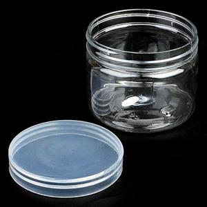 원형통 7cm150ml 투명 수납 케이스 플라스틱 보관함 [WD6F346]