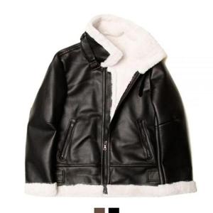 [BZJJ65L4_4A]윈터 가죽점퍼 베이직남자무스탕