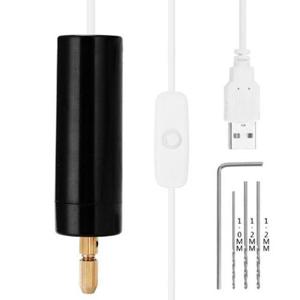 (36차 ) USB 전동 핀바이스 (드릴비트3개+렌치포함) 1개 (WE8EFED)