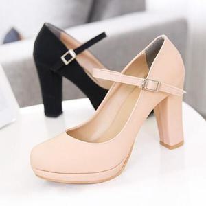 [바인미쇼룸] 메리제인 가보시 하이힐 펌프스 킬힐 9.5cm