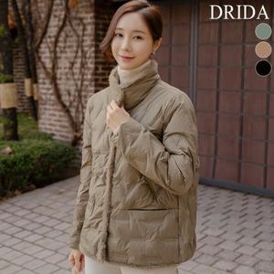 [드리다]여성 밍크 트리밍 빅사이즈 덕다운 오리털 패딩 점퍼 40-50대 미시 중년여성 엄마옷 하객 오피스..