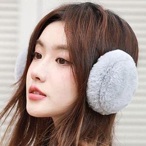 [에이치플러스몰]털 귀도리 귀마개 여성용 방한용품