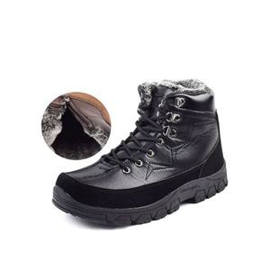 [세자매]후끈한털 생활방수 / 남성 트레킹화 겨울 방한 경등산화 털방한화 / 하이탑 고퀄리티