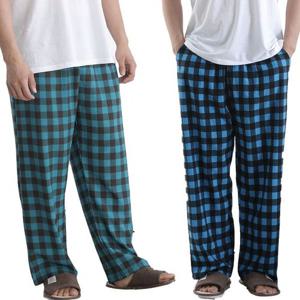 [서울양말]남자 9부 주머니 체크 파자마 홈웨어 잠옷바지 외출복