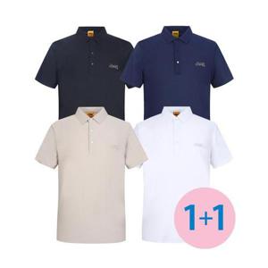 ★2종세트★JEEP SPIRIT 쿨링 남성 폴로 반팔 카라티셔츠