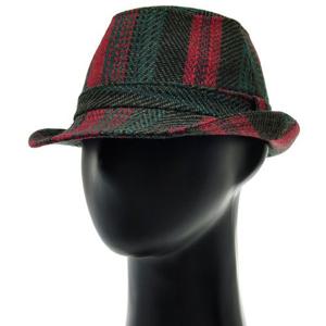 [플릭앤플록]AMF007.빅헤링본 남자 페도라 중절모 중년남성 가을 겨울 신사 모자