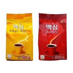 [엄지척]DE 동서 맥심 커피 500g 오리지날 마일드 알커피_19614688_667501