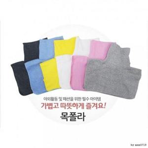 목만 페이크 목티 면목토시 목폴라 여성 터틀넥 WFL6IBW