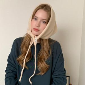 [루즈루나] 루에리 바부슈카 겨울 여성 삼각 니트 넥워머 목도리 두건 머플러 T42