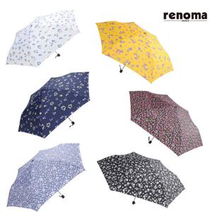 [레노마] 봄나들이 햇빛 대비! UV 자외선 차단  90% 우산 겸 양산 / 꽃무늬 슬림 우양산 균일가전
