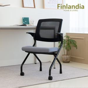 핀란디아 스카이 GT03 블랙 학생사무용 집중력 책상의자