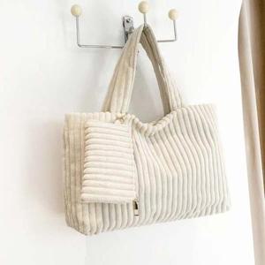 [리더스] 데일리로 들기 좋은 골덴 토트백