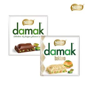 [네슬레] 다막 피스타치오 화이트 바클라바/밀크 60g x 3개 골라담기