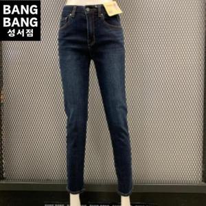 뱅뱅 HC04 겨울여자인밴드기모 스키니스판청바지 여성 캣브러쉬 허리 속밴