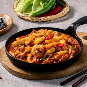 [33떡볶이] 춘천 국물 닭갈비 950g 1팩