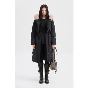 럭키슈에뜨 [12/20 리오더입고] LQUCW25400 구스 다운 롱 패딩점퍼 [럭키슈에뜨] [온라인전용]