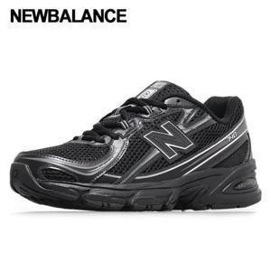 뉴발란스 (NEW) 740 v2 운동화 블랙메탈릭 U740BM2