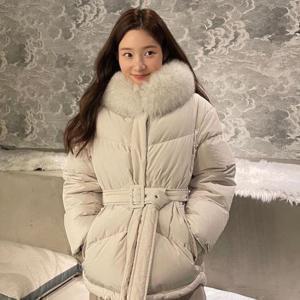 온앤온 [정채연/기은세 착용] 벨티드 구스 다운 NEP4XMA05_91