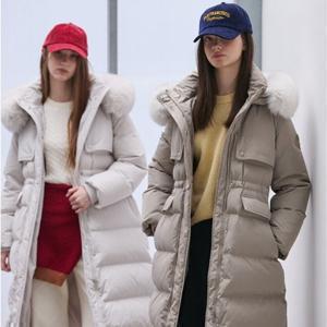 플라스틱아일랜드 [구스]사가퍼 날개 플랩 롱 구스 다운 (PR4TD161)