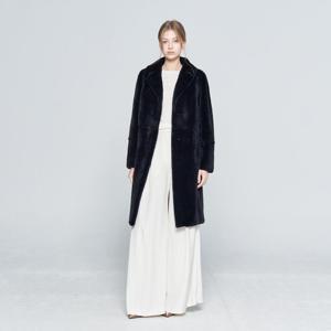 사바티에 플럭  밍크 롱 코트 (L24320SS)