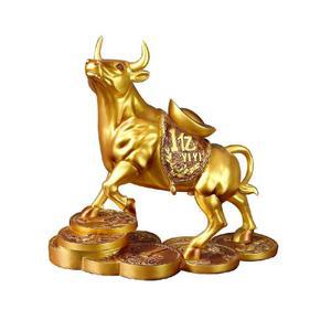 황금소 장식품 재물운 타운하우스 사무실 선물용 개업