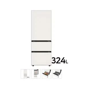 LG전자 오브제컬렉션 김치톡톡 Fit Max Z334GBB151 스탠드형 3도어 베이지색상 프로