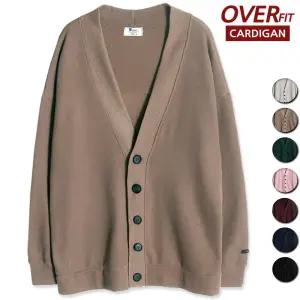 겨울/가디건/니트/스웨터/롱/빅사이즈/오버핏/루즈핏/남자/남성/남여공용