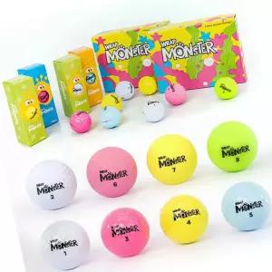 비거리 전용 고반발 골프공 무광 유광 2피스3구 골프스윙