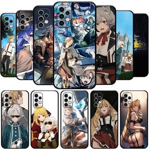 삼성 갤럭시 A54 53 52 51 F52 A71 노트 20 울트라 S23 M30 M21 용 휴대폰 케이스, 무쇼쿠 텐세이 시즌 2, Rudeus Fitz Roxy Elinalise