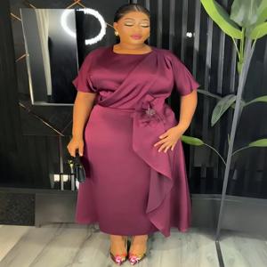 여성용 아프리카 드레스 플러스 사이즈 아프리카 의류 다쉬키 안카라 터키 의상 가운 우아한 무슬림 웨딩 파티 롱 드레스