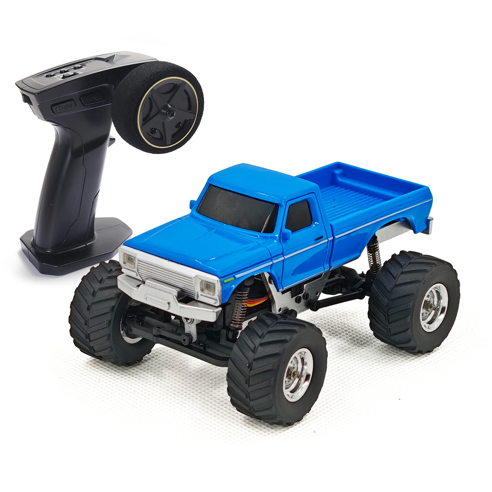 1/36 4WD 미니 RC 크롤러카 무선 조종 오프로드 차량 조명 시스템 리모컨 RTR 모델 장난감 어린이 및 성인용 3601 3602