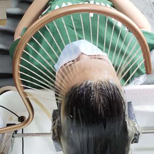 미용실 헤드 트리트먼트 샴푸 세면대 장비, 전문 알루미늄 합금 헤드 트리트먼트, 침대 액세서리